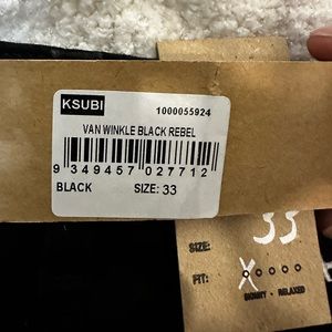 Brand new Ksubi jeans